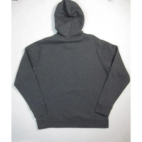 Reebok Men's Rope Climb Long Sleeve Pullover Hoody Charcoal Heather Size L - Picture 2 of 8